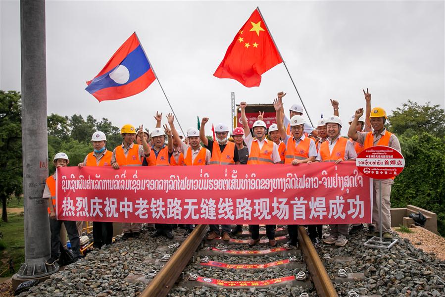 LAOS-VIENTIANE-CHINA-RAILWAY-SEAMLESS RAIL