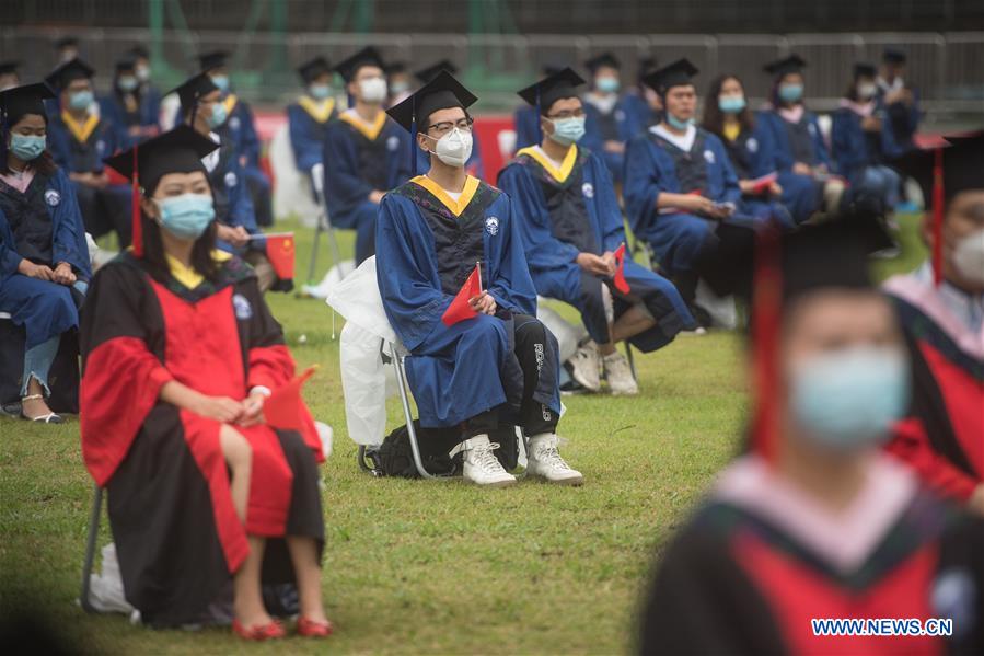 CHINA-HUBEI-WUHAN-WUHAN UNIVERSITY-COMMENCEMENT CEREMONY (CN)