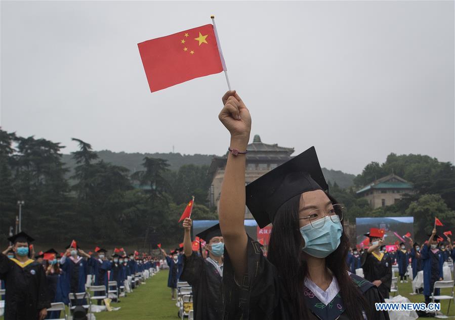 CHINA-HUBEI-WUHAN-WUHAN UNIVERSITY-COMMENCEMENT CEREMONY (CN)