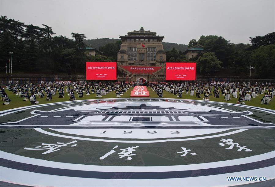 CHINA-HUBEI-WUHAN-WUHAN UNIVERSITY-COMMENCEMENT CEREMONY (CN)