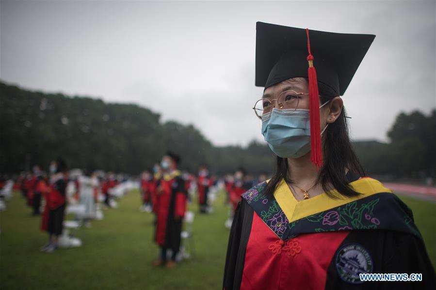 CHINA-HUBEI-WUHAN-WUHAN UNIVERSITY-COMMENCEMENT CEREMONY (CN)