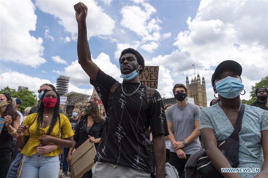 BRITAIN-LONDON-ANTI-RACISM PROTEST