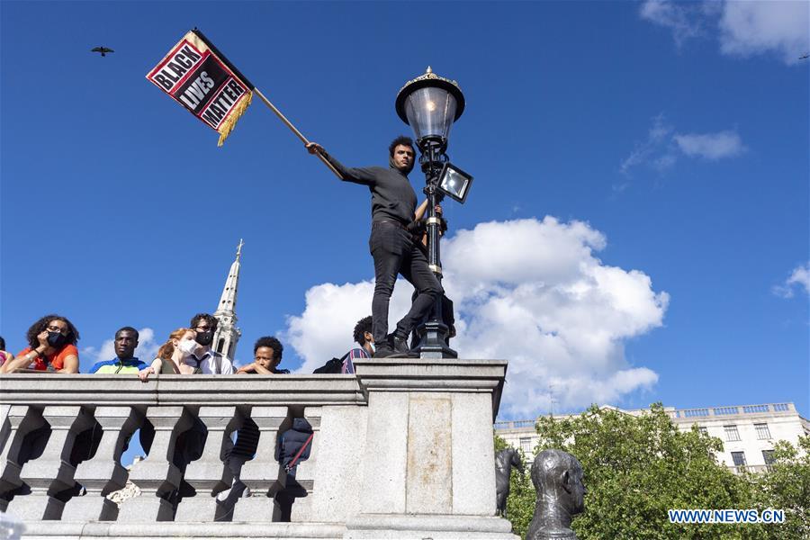 BRITAIN-LONDON-ANTI-RACISM PROTEST