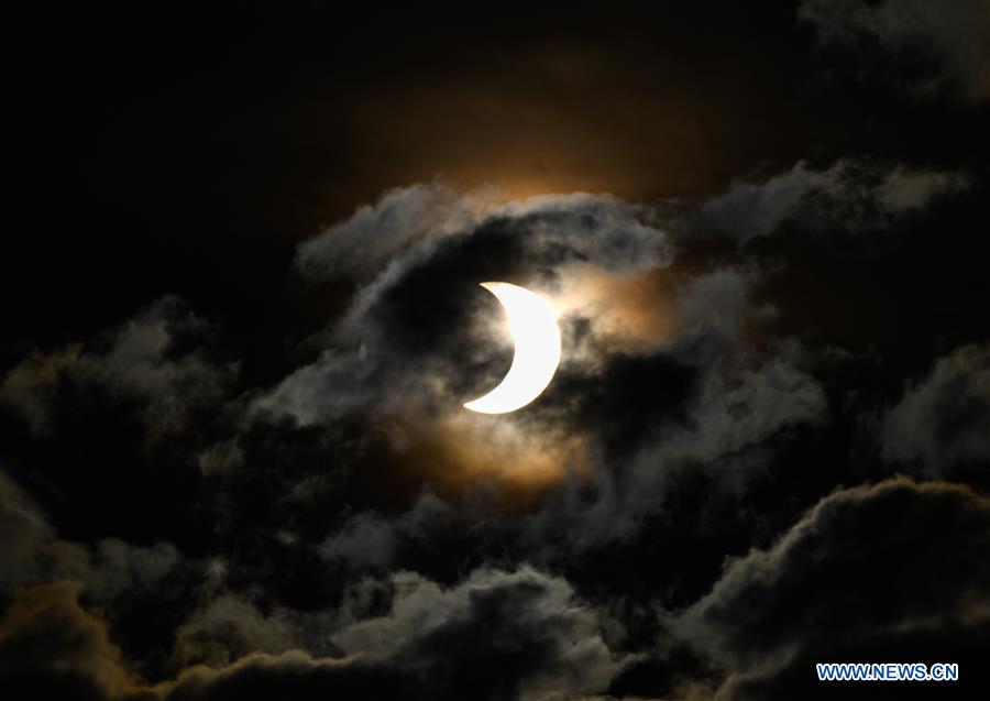 KENYA-NAIROBI-SOLAR ECLIPSE