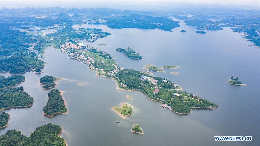 CHINA-GUIZHOU-QINGZHEN-HONGFENG LAKE-SCENERY (CN)