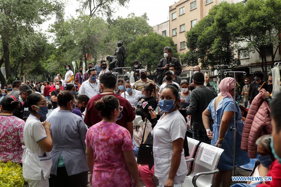 MEXICO-MEXICO CITY-EARTHQUAKE