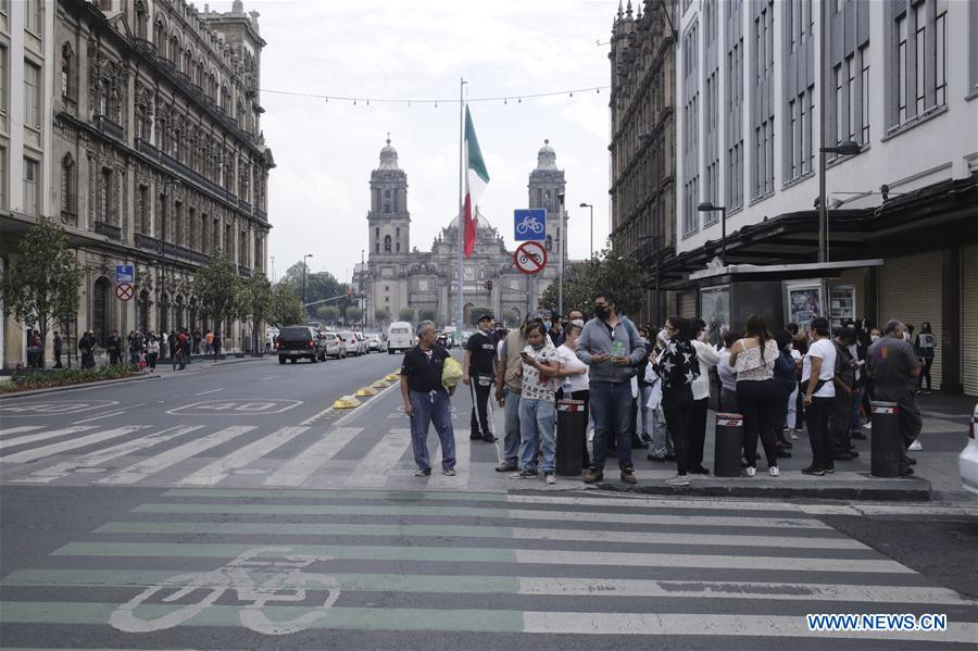 MEXICO-MEXICO CITY-EARTHQUAKE