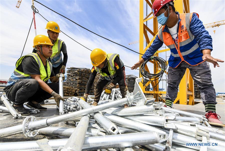 CHINA-XINJIANG-URUMQI-WORKPLACE-SAFETY TRAINING (CN)