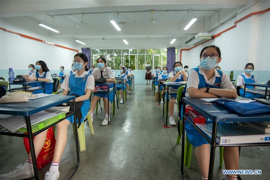 Schools reopen for senior grade students in Malaysia Xinhua English