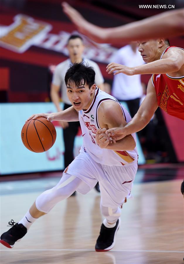 2019-2020 Cba League: Bayi Rockets Vs. Zhejiang Golden Bulls - Xinhua 