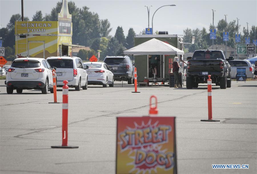 CANADA-ABBOTSFORD-COVID-19-DRIVE-THRU FOOD TRUCK FESTIVAL