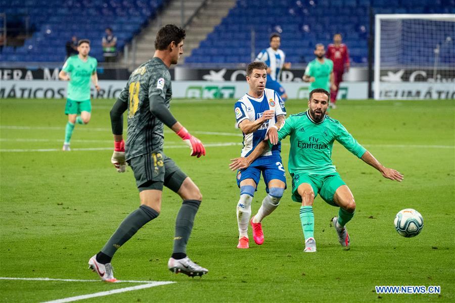 (SP)SPAIN-BARCELONA-FOOTBALL-SPANISH LEAGUE-RCD ESPANYOL VS REAL MADRID