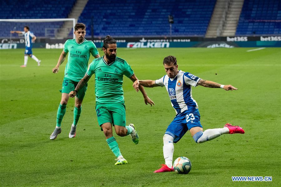 (SP)SPAIN-BARCELONA-FOOTBALL-SPANISH LEAGUE-RCD ESPANYOL VS REAL MADRID