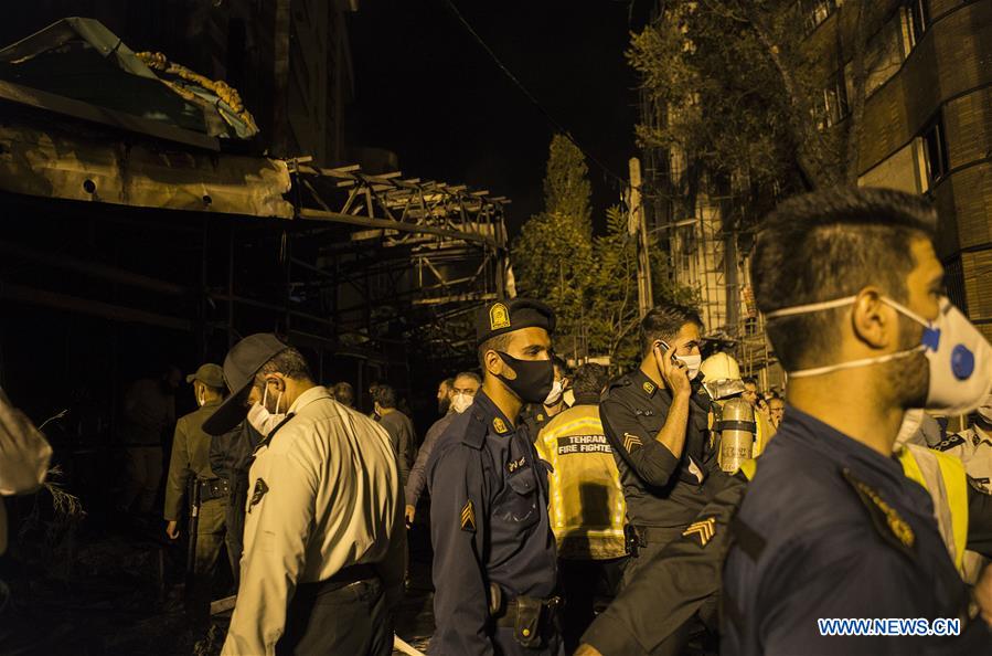 IRAN-TEHRAN-CLINIC-EXPLOSION