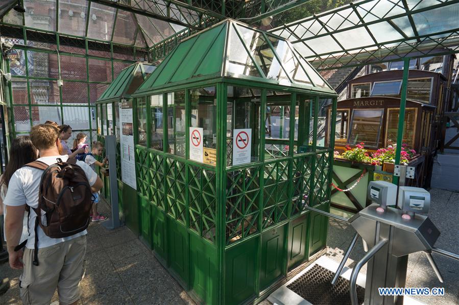 HUNGARY-BUDAPEST-BUDA CASTLE HILL FUNICULAR-REOPENING