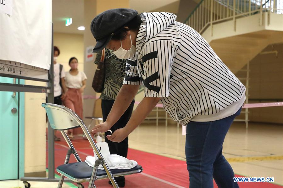 JAPAN-TOKYO-GUBERNATORIAL ELECTION-VOTE