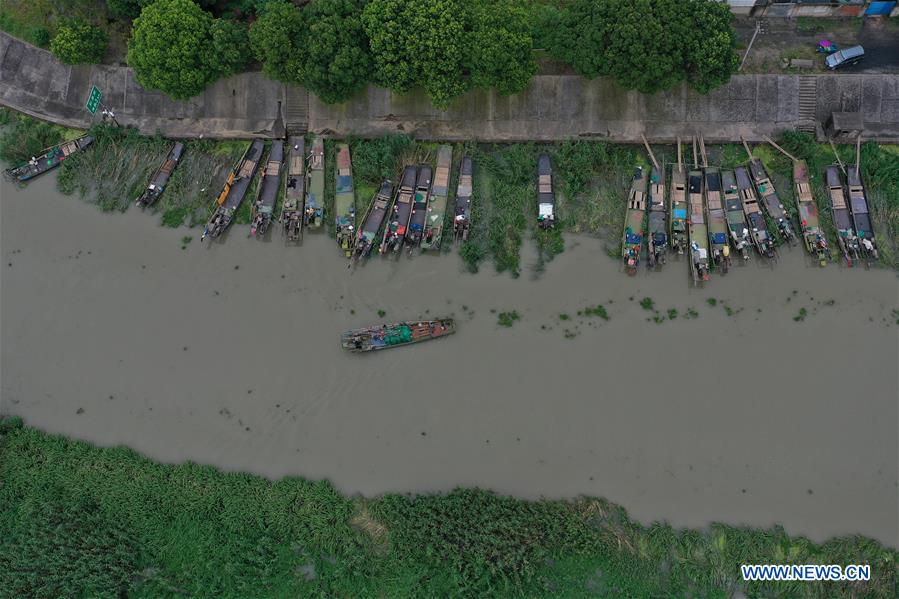 CHINA-ZHEJIANG-HUZHOU-FLOOD-PREVENTION (CN)