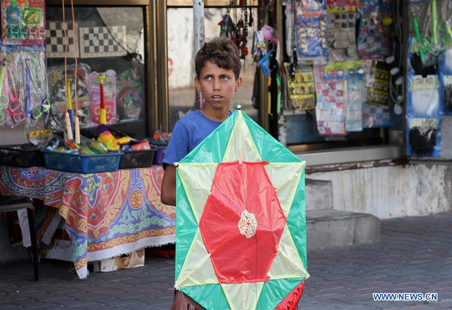 MIDEAST-GAZA-KITE