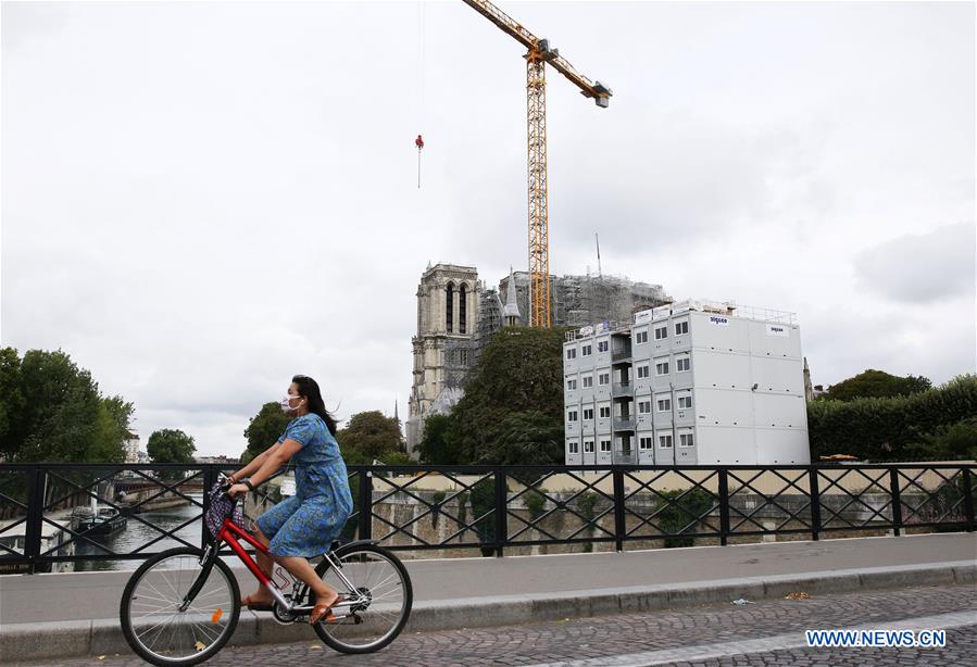 FRANCE-PARIS-NOTRE DAME DE PARIS CATHEDRAL-SPIRE-RESTORATION