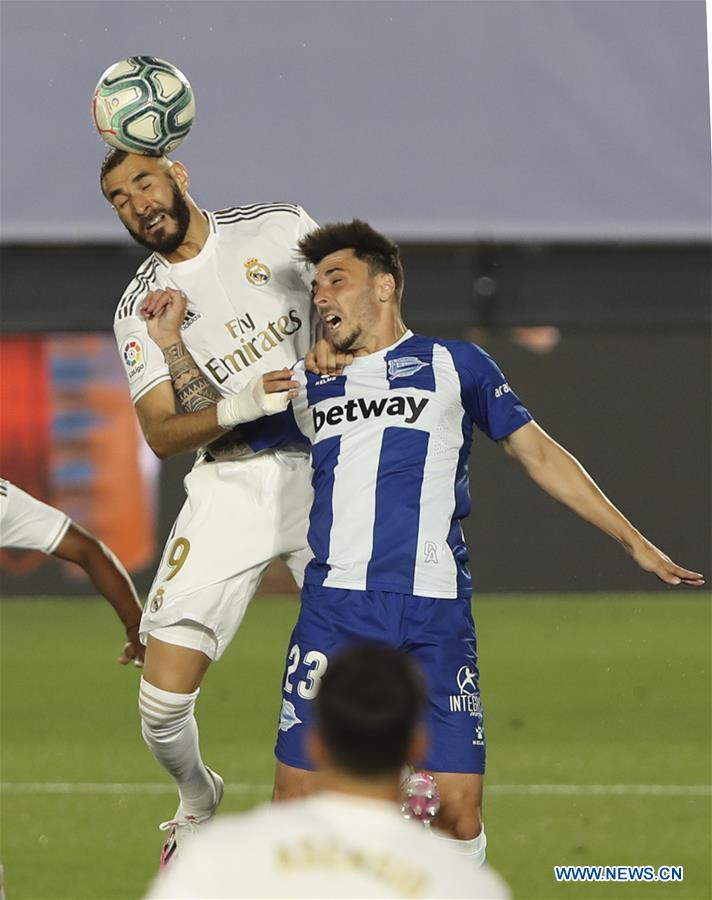 (SP)SPAIN-MADRID-FOOTBALL-SPANISH LEAGUE-REAL MADRID VS ALAVES