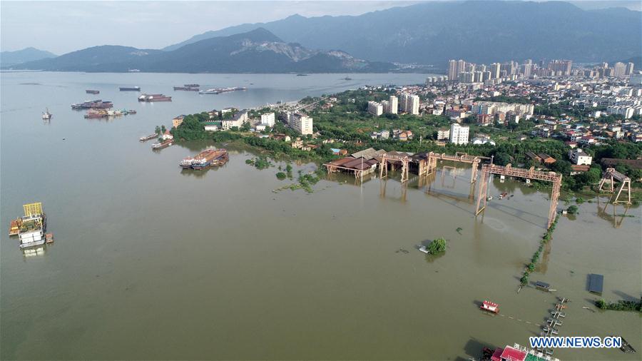 CHINA-JIANGXI-POYANG LAKE-RECORD-HIGH WATER LEVEL (CN)