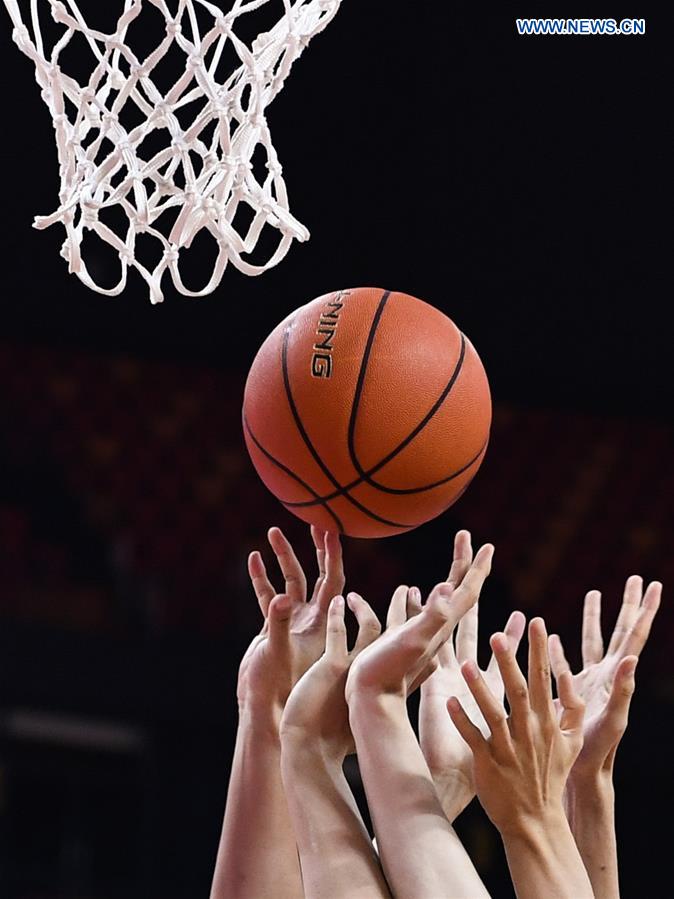 (SP)CHINA-QINGDAO-BASKETBALL-CBA LEAGUE-BAYI ROCKETS VS ZHEJIANG LIONS (CN)