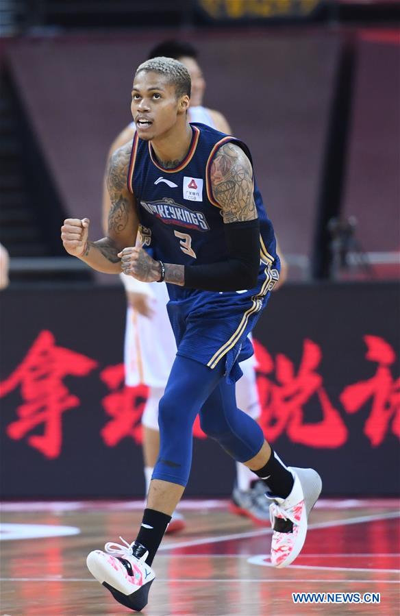 (SP)CHINA-QINGDAO-BASKETBALL-CBA LEAGUE-SHANXI LOONGS VS NANJING MONKEY KINGS (CN)