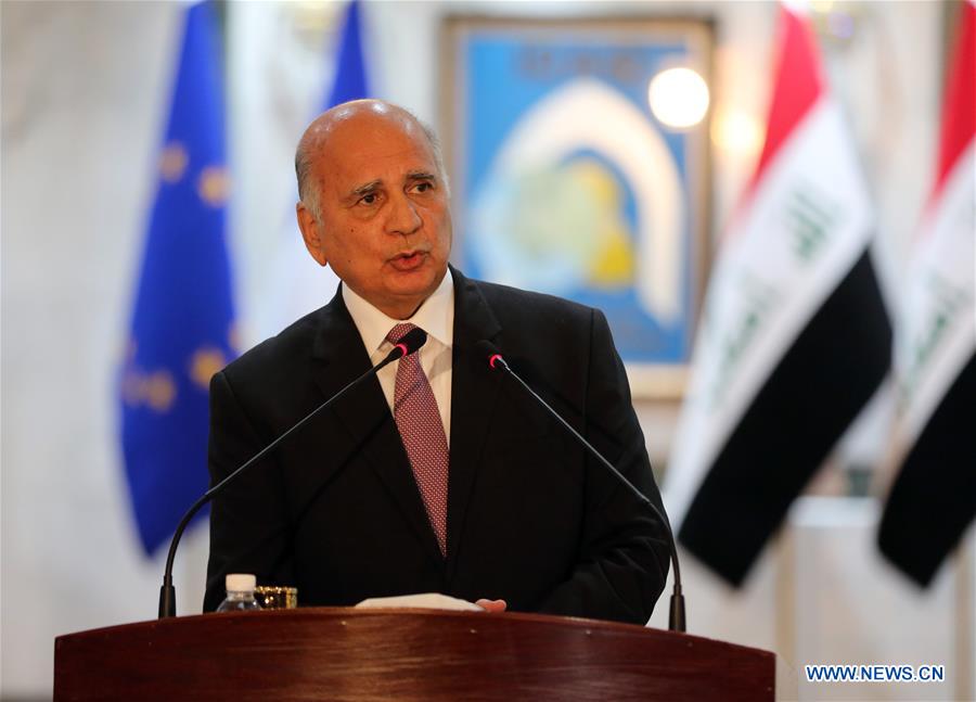 IRAQ-BAGHDAD-FRANCE-FM-VISIT