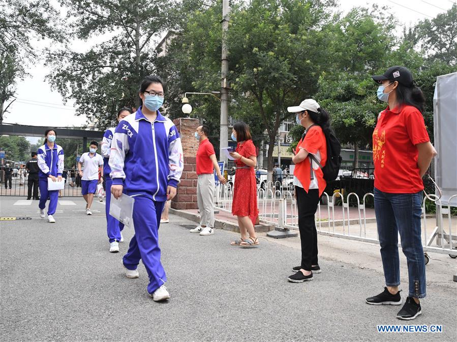 CHINA-BEIJING-HIGH SCHOOL ENTRANCE EXAMINATION (CN)