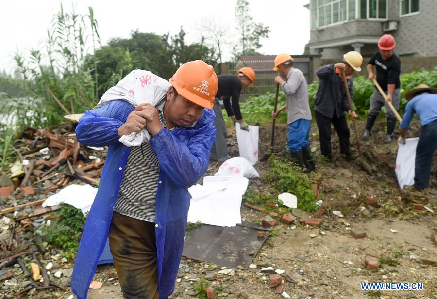 CHINA-ZHEJIANG-JIAXING-FLOOD PREVENTION (CN)