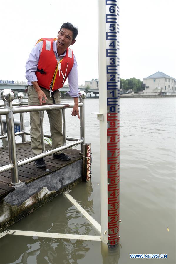 CHINA-ZHEJIANG-JIAXING-FLOOD PREVENTION (CN)