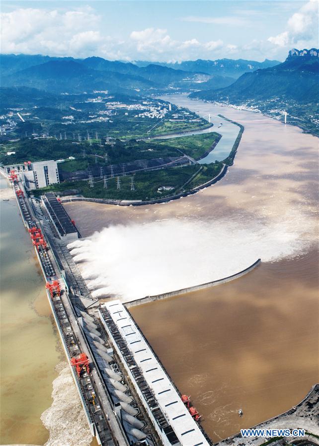 CHINA-HUBEI-YANGTZE RIVER-THREE GORGES DAM-FLOODWATER-DISCHARGE (CN)