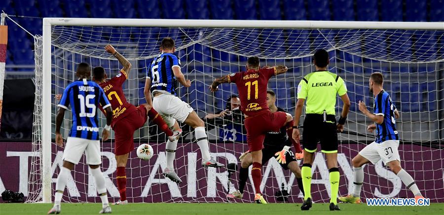 (SP)ITALY-ROME-FOOTBALL-SERIE A-ROMA VS INTER