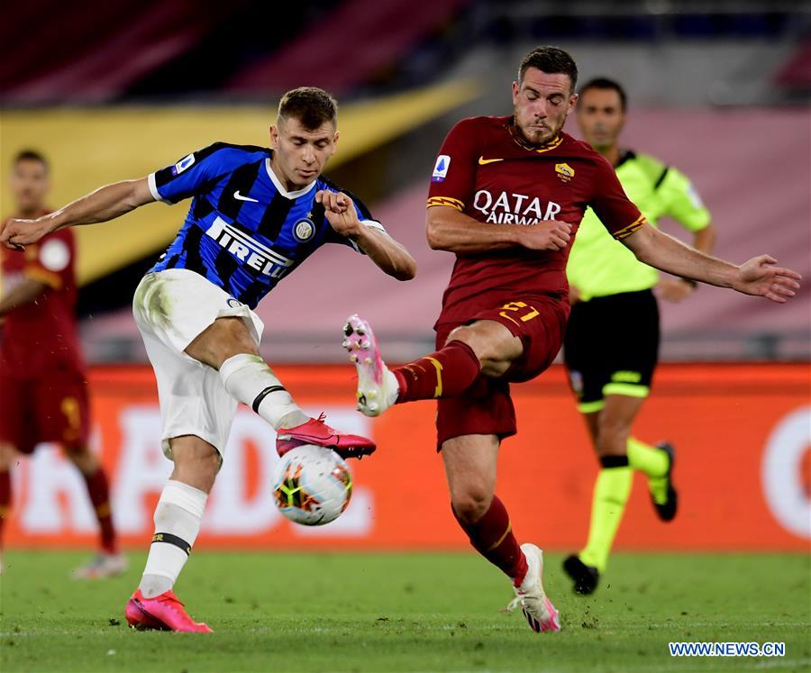 (SP)ITALY-ROME-FOOTBALL-SERIE A-ROMA VS INTER