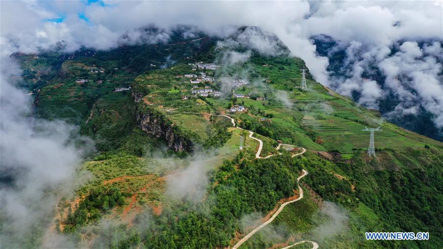 CHINA-SICHUAN-RURAL DEVELOPMENT-AERIAL VIEW (CN)