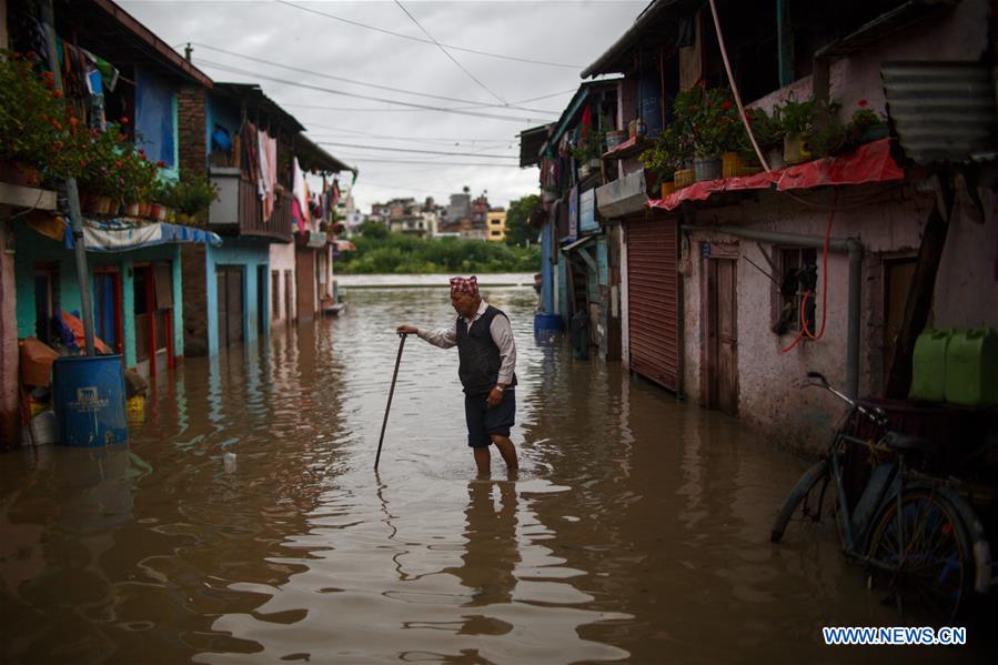 NEPAL-KATHMANDU-MONSOON-FLOOD