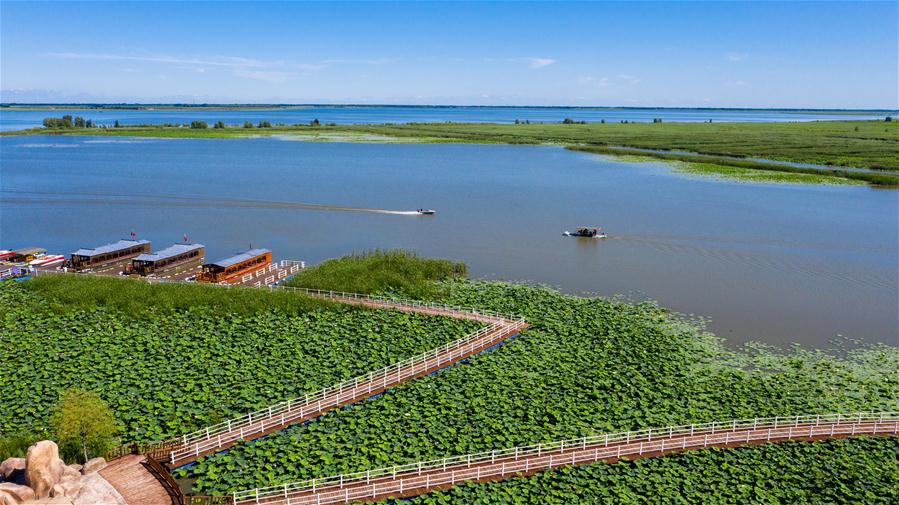 CHINA-JILIN-SONGYUAN-CHAGAN LAKE (CN)