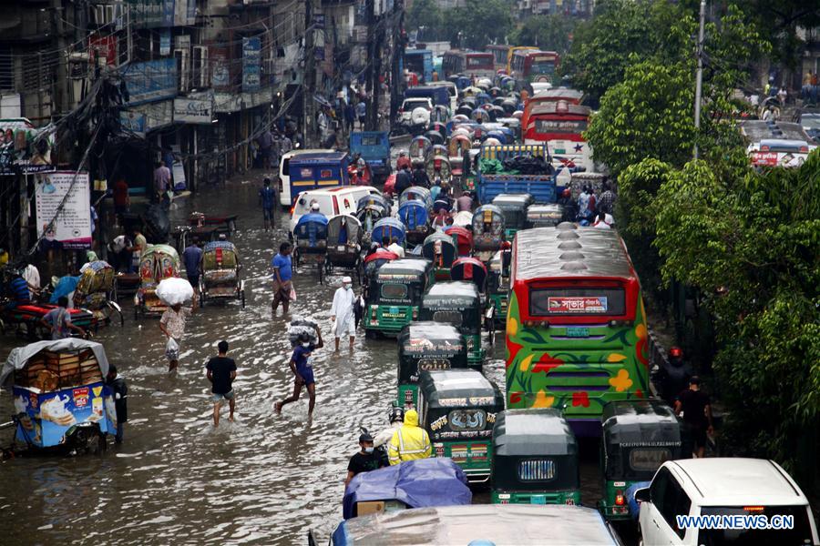 BANGLADESH-DHAKA-RAIN