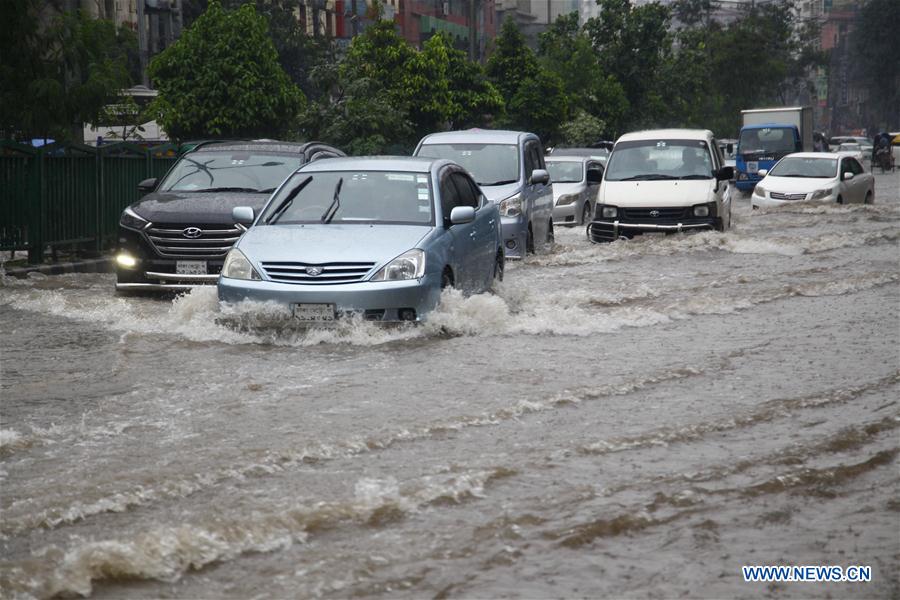 BANGLADESH-DHAKA-RAIN