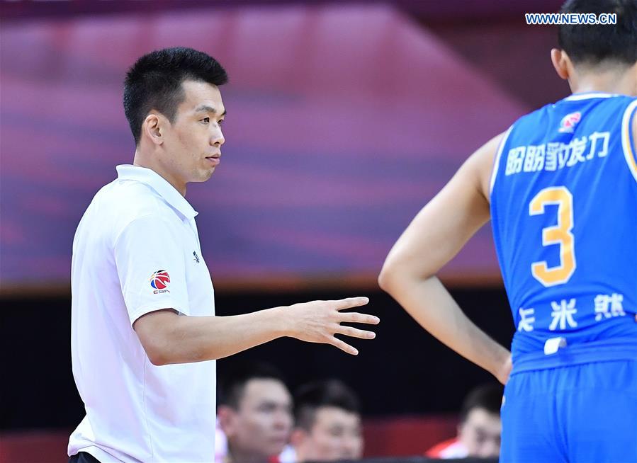 (SP)CHINA-QINGDAO-BASKETBALL-CBA LEAGUE-BEIJING DUCKS VS FUJIAN STURGEONS(CN)