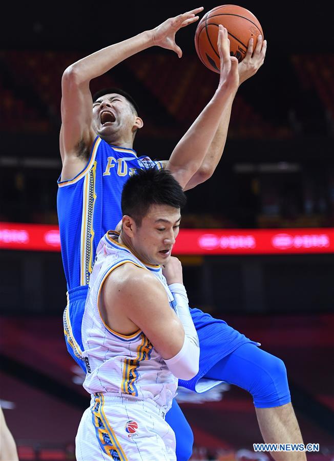 (SP)CHINA-QINGDAO-BASKETBALL-CBA LEAGUE-BEIJING DUCKS VS FUJIAN STURGEONS(CN)