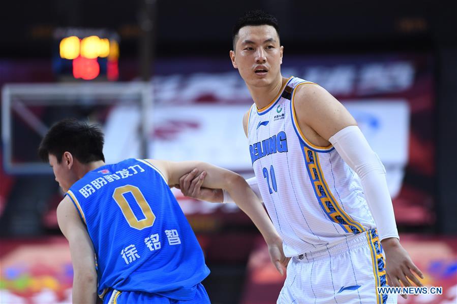 (SP)CHINA-QINGDAO-BASKETBALL-CBA LEAGUE-BEIJING DUCKS VS FUJIAN STURGEONS(CN)