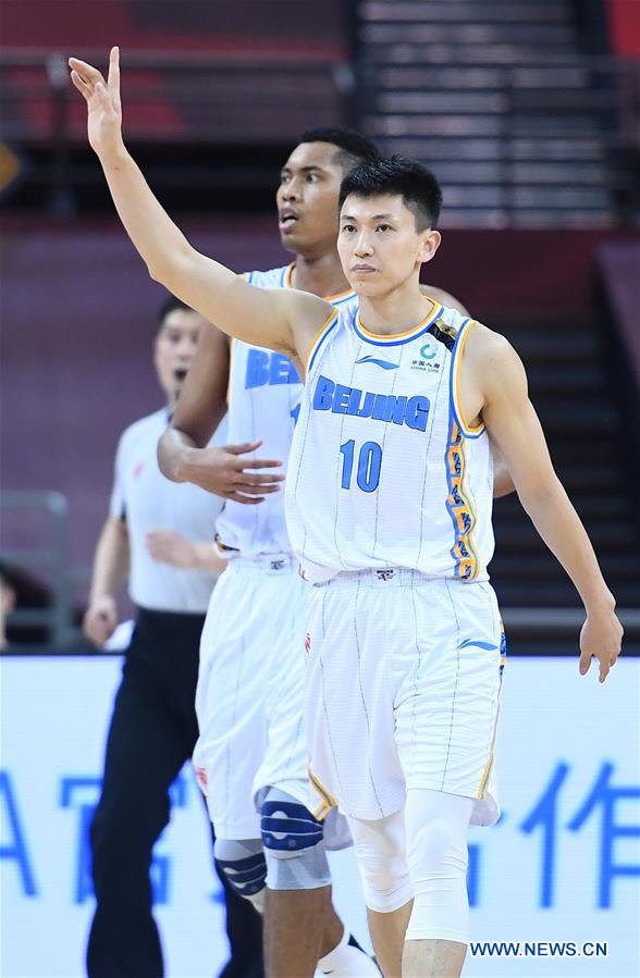 (SP)CHINA-QINGDAO-BASKETBALL-CBA LEAGUE-BEIJING DUCKS VS FUJIAN STURGEONS(CN)