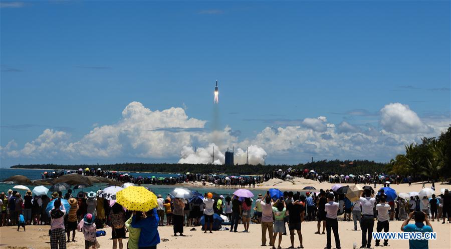 (EyesonSci)CHINA-HAINAN-WENCHANG-LONG MARCH-5 ROCKET-MARS PROBE(CN)