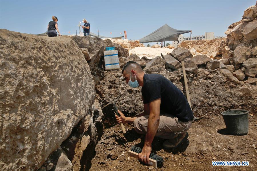 MIDEAST-JERUSALEM-ARCHEOLOGICAL SITE