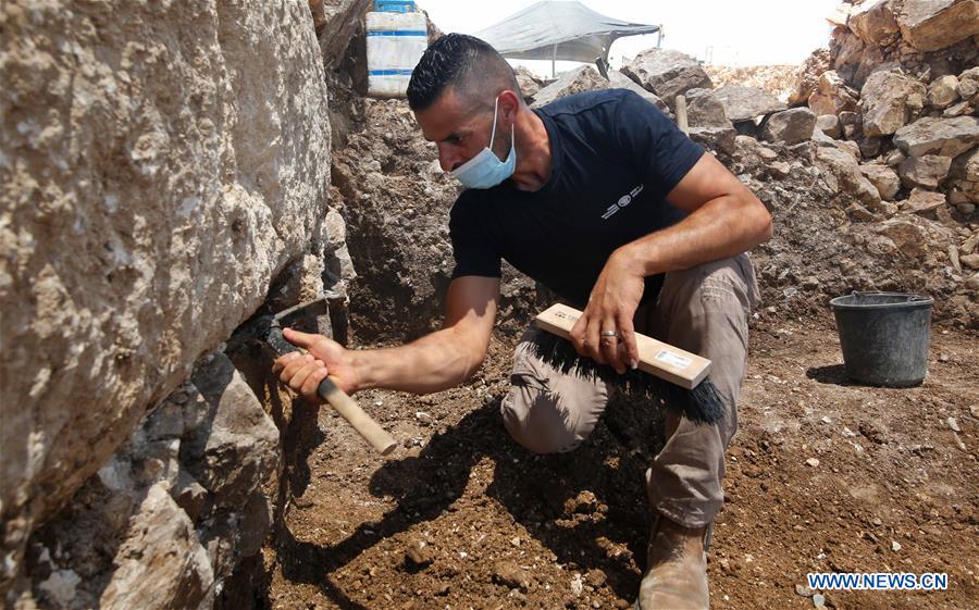 MIDEAST-JERUSALEM-ARCHEOLOGICAL SITE