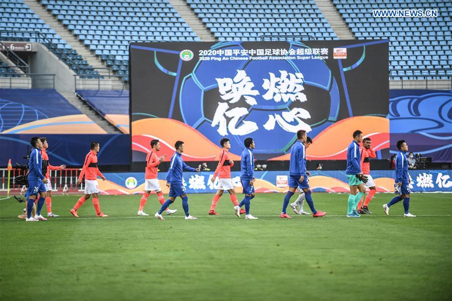 (SP)CHINA-DALIAN-FOOTBALL-CHINESE SUPER LEAGUE-OPENING (CN)