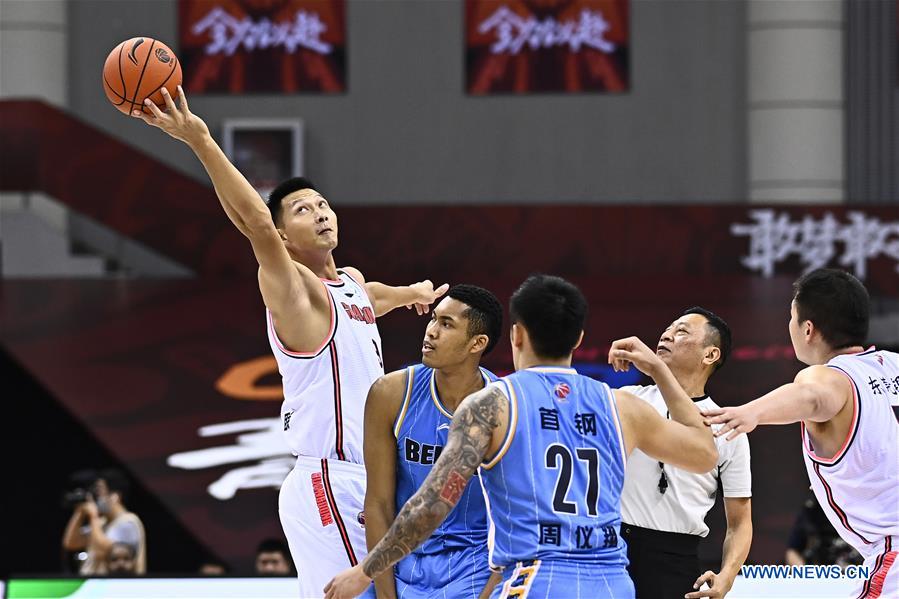 (SP)CHINA-QINGDAO-BASKETBALL-CBA LEAGUE-GUANGDONG SOUTHERN TIGERS VS BEIJING DUCKS(CN)