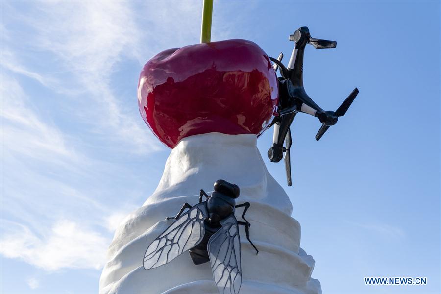 BRITAIN-LONDON-FOURTH PLINTH SCULPTURE-UNVEILING