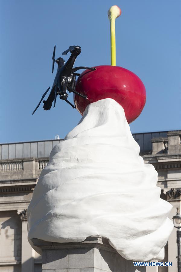 BRITAIN-LONDON-FOURTH PLINTH SCULPTURE-UNVEILING